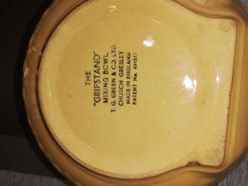 The gripstand, T. G. Green & Co mixing bowl