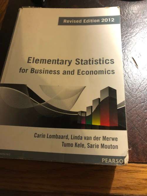 elementary statistics for business and economics 2012 Edition