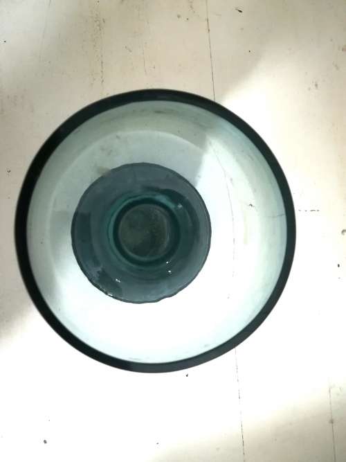 Finnish glass vase or candle holder