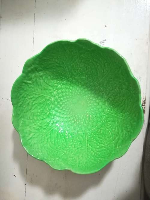 Crown Devon red Lobster salad bowl