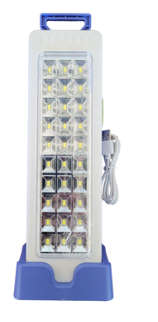 Emergency LED Lamp - 30 Led lights rechargeable lithion ion