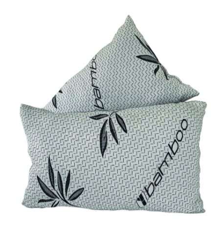 Bamboo Pillow x 2 - Hollow memory fibre - Hypo Allergenic Pillows