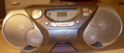 PHILIPS AZ 1065 Cd/Radio/Cassette Recorder