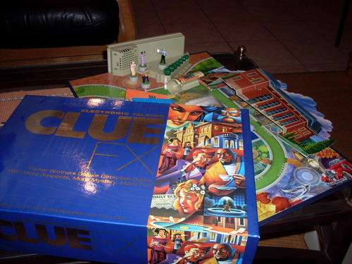 Clue FX (ElectronicBoard Game)