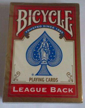 Bicycle League Back, Std Size & Std Face (New)