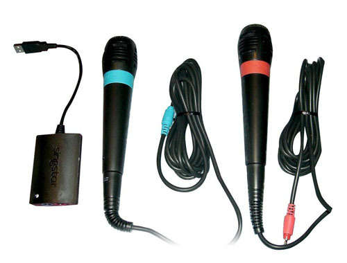 Wired Singstar Mics (PS3) PRE-OWNED