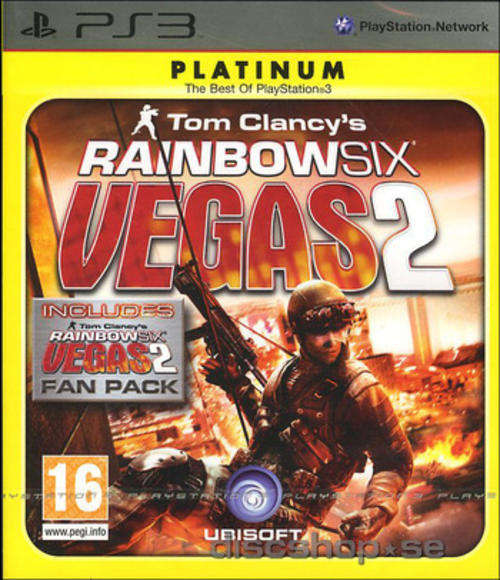 Tom Clancy's Rainbow Six Vegas 2 Platinum (PS3) PRE-OWNED