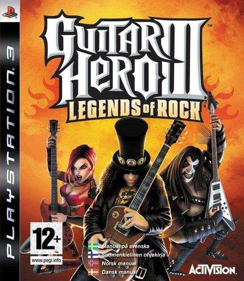 Guitar Hero III - Legends of Rock (PS3) PRE-OWNED