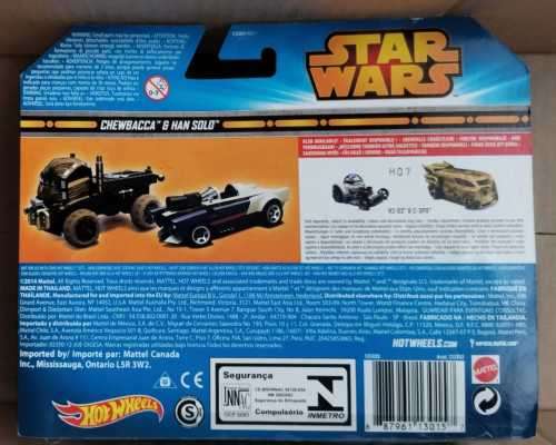Hot Wheels New - Star Wars - Chewbacca and Han Solo