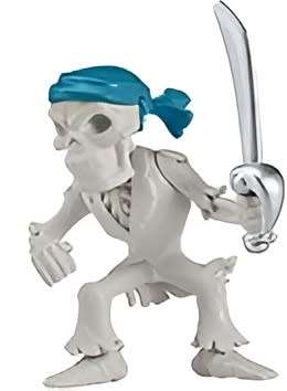 Disney Pirates Of The Caribbean 5 Mini Battle Figure - Crewman White - Pre-Owned