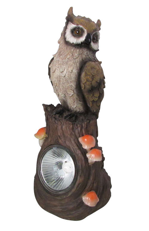 Solar Garden Owl
