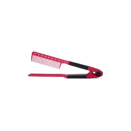 V Comb Hair Straightener Hairdressing Salon Brush Tops