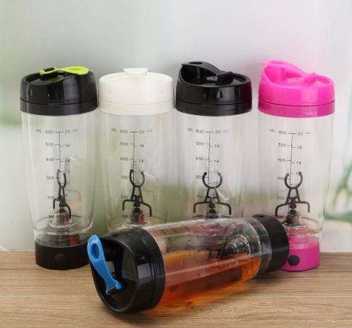 600ML Portable Vortex Mixer Blender Tumbler Protein Shaker