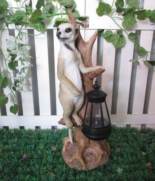 Solar Garden Tree Meerkat