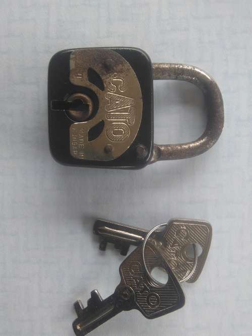 2 Old cute Padlocks