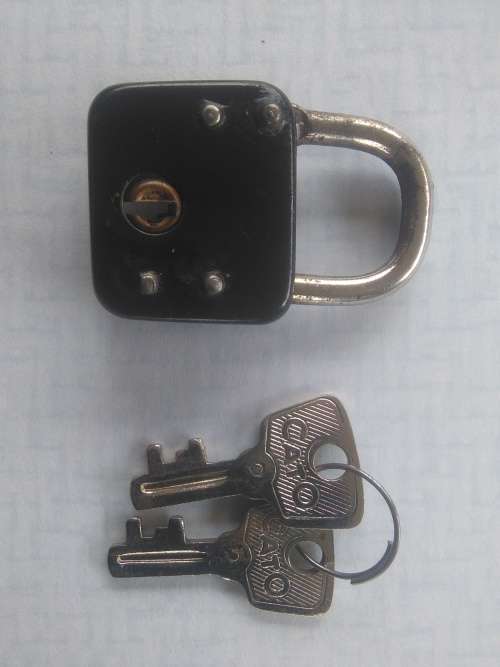 2 Old cute Padlocks