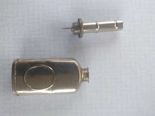 Cute Silver Glue Bottle