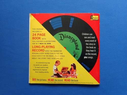 Mini LP Disneyland record and storybook - The Wizard of Oz 1968