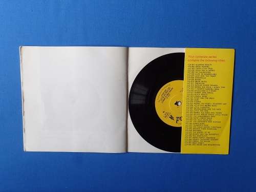 Mini LP Disneyland record and storybook - Peter Pan & Wendy 1966