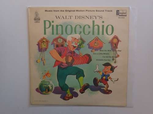 Walt Disney - Pinocchio 1970 (Vinyl LP Record)
