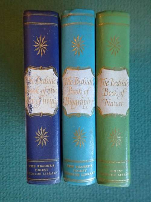 1950's Readers Digest Bedside Library Book Set