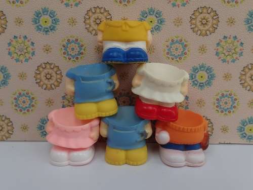 Rubber Exchangeable Figurine Playset