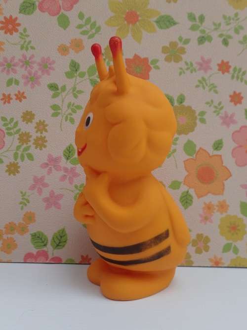 Vintage Squeaky Toy Maya the Bee