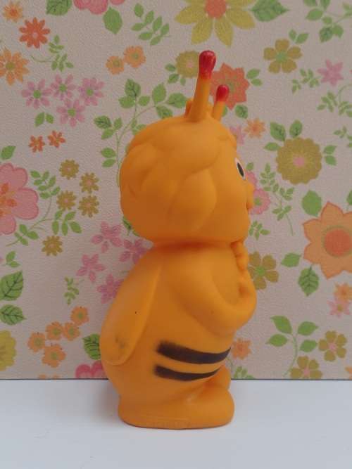 Vintage Squeaky Toy Maya the Bee