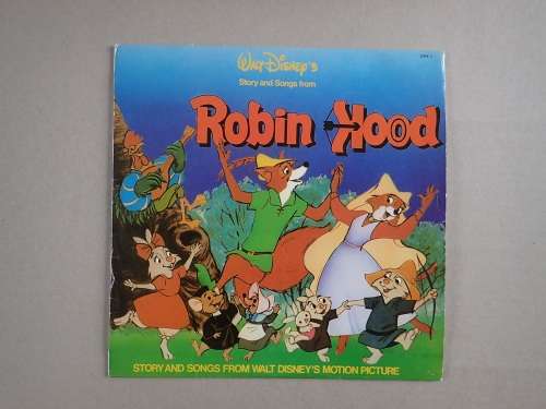 Walt Disney's Story and Songs from Robin Hood - 1982 (Vinyl LP Record)