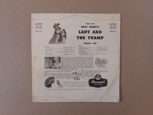 Songs from Walt Disney's Lady and the Tramp (Vinyl LP Record)