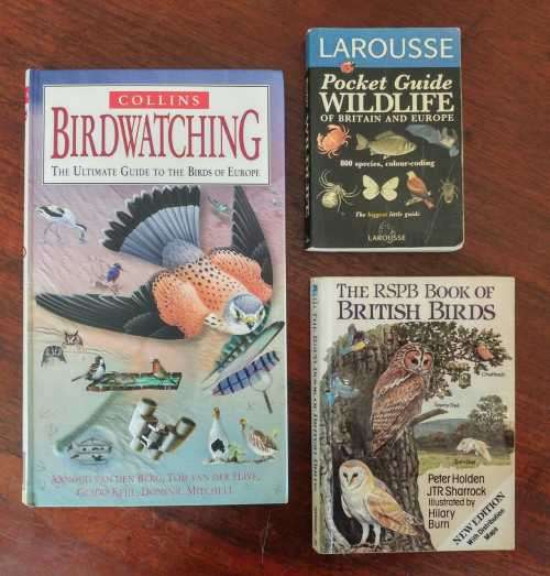Large lot of UK bird/wildlife guides