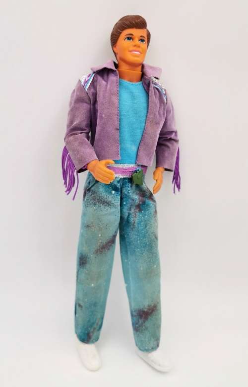 RESERVED FOR GIZELLE 1989 Vintage Western Fun Ken Fashion Doll Mattel