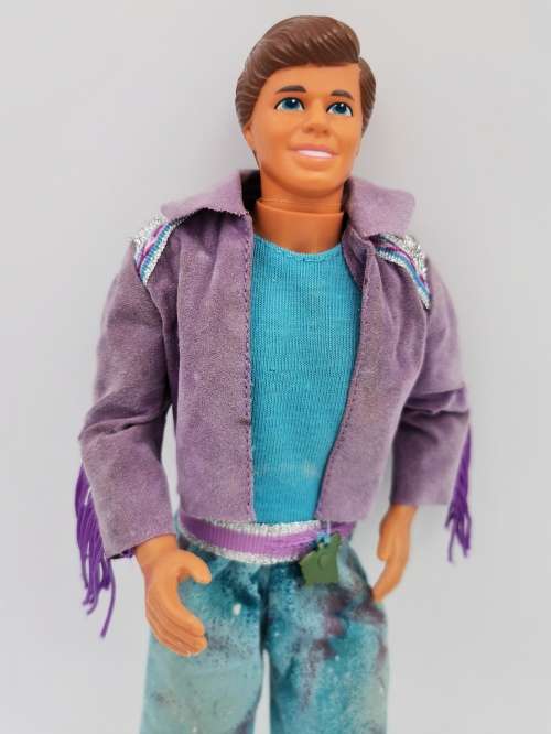RESERVED FOR GIZELLE 1989 Vintage Western Fun Ken Fashion Doll Mattel