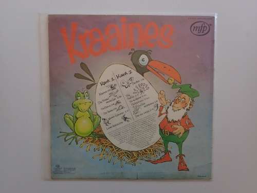 Childrens LP record - Kraaines by Carike Keuzenkamp