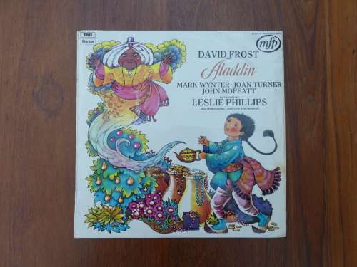Childrens LP record - David Frost presents Aladdin