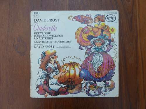 Childrens LP record - David Frost presents Cinderella