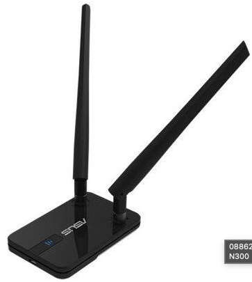 Asus USB-N14 Wireless N300 USB Wi-Fi Adapter