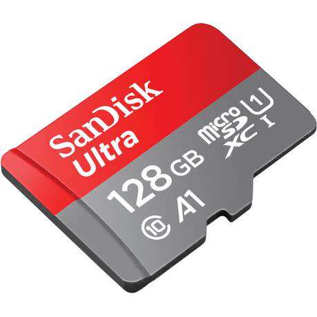 128GB Sandisk Micro SD card 120mp/s