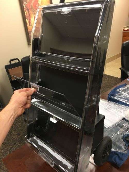 High Quality portable display Cart