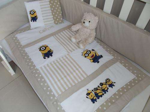 Indespicable me Embroidered 7 Piece Baby Linen Sets