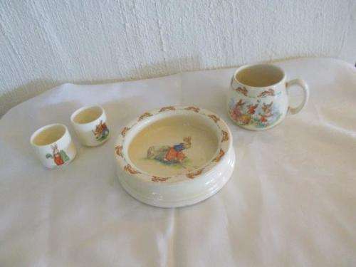 nice royal doulton vintage bunnykins items