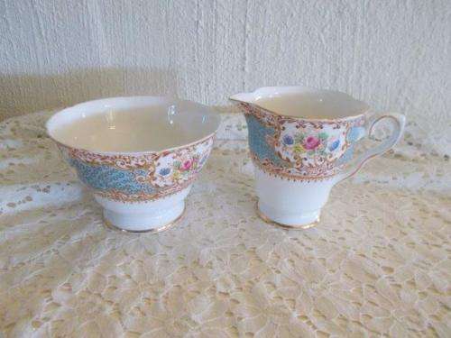 stunning Salisbury milk and sugar bowl