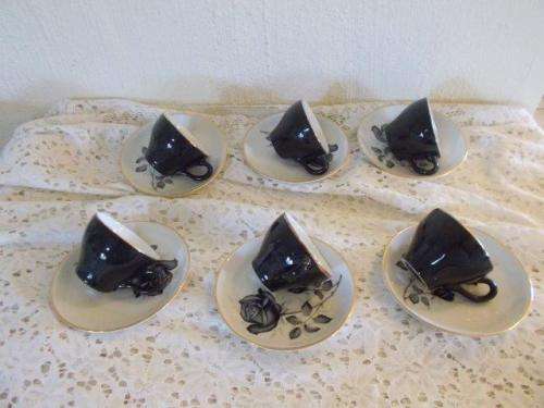 small espresso  coffee cups a set of six