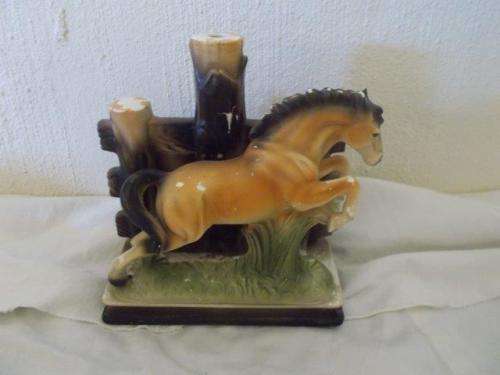 jumping porcelain figurine of a horse