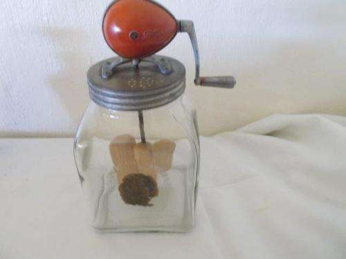 vintage blower butter churn no 4/40