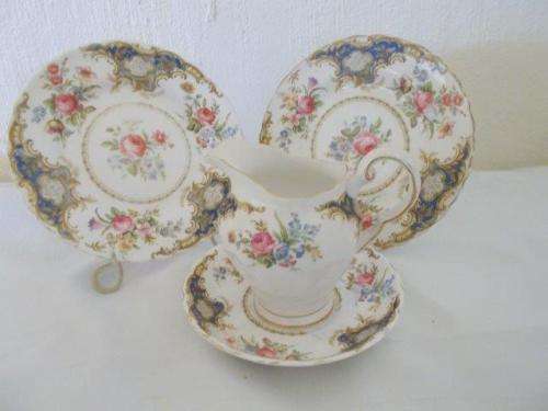 Pretty Tuscan milk jug with some side plates and saucer combo