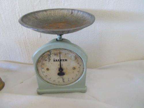 vintage salter scale