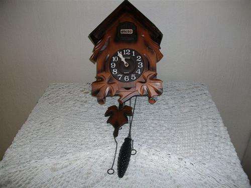 Lovely Rhythm wall battery operated cuckoo clock