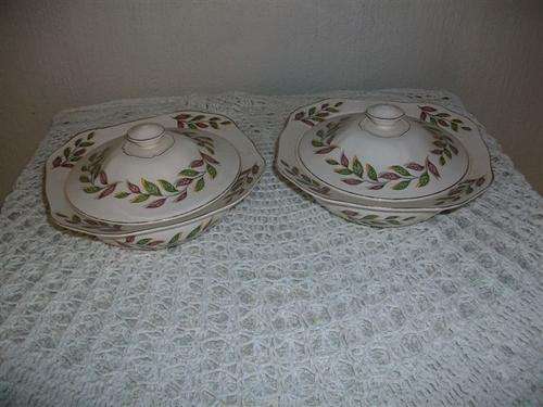 Two lovely Alfred meakin casserole dishes