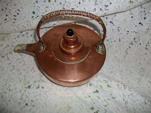 Small copper kettle